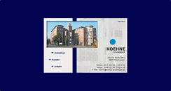Desktop Screenshot of koehne-grundstueck.de